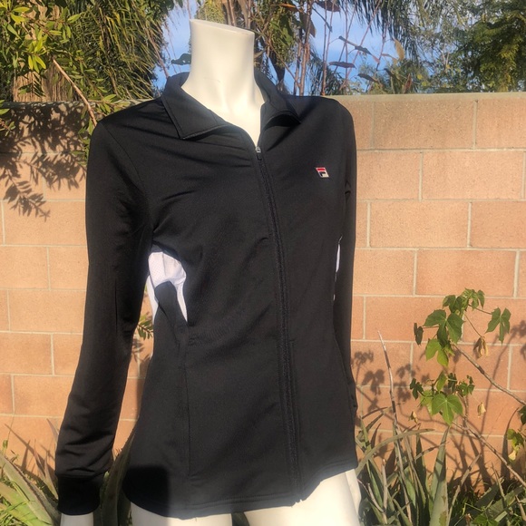 FILA Sports Track Jacket in black - Picture 3 of 5